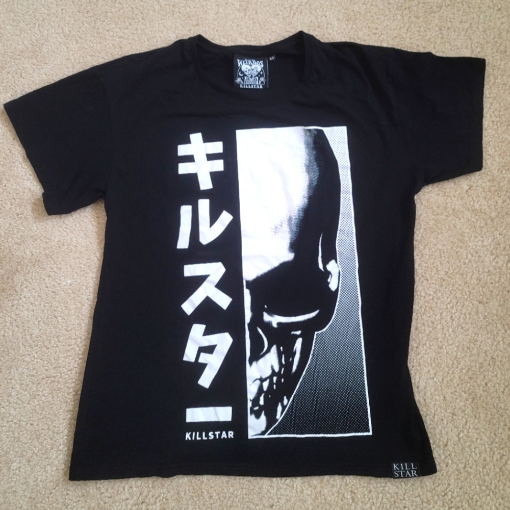 Killstar / We are the Weirdos/ Tokyo skull Print RARE like new condition.size xs